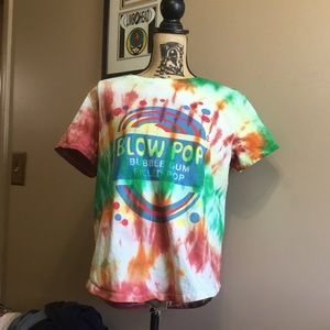 Upcycled tie dye tee